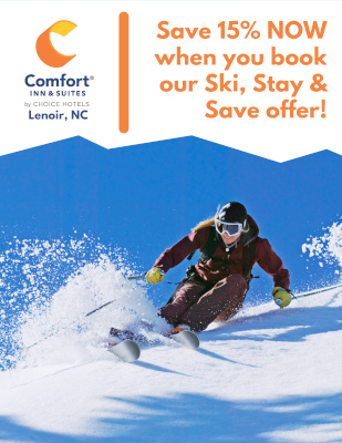 Save 15% on Accommodations When You Book at the Comfort Inn & Suites in Lenoir! 
